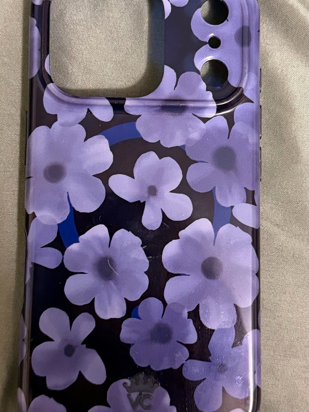 Purple Floral Phone Case - Protective Decorative Cover iPhone 17 pro
